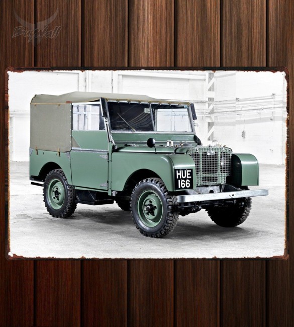 Металлическая табличка Land Rover Series I 80 Soft Top 365 Металлическая табличка Land Rover Series I 80 Soft Top 365